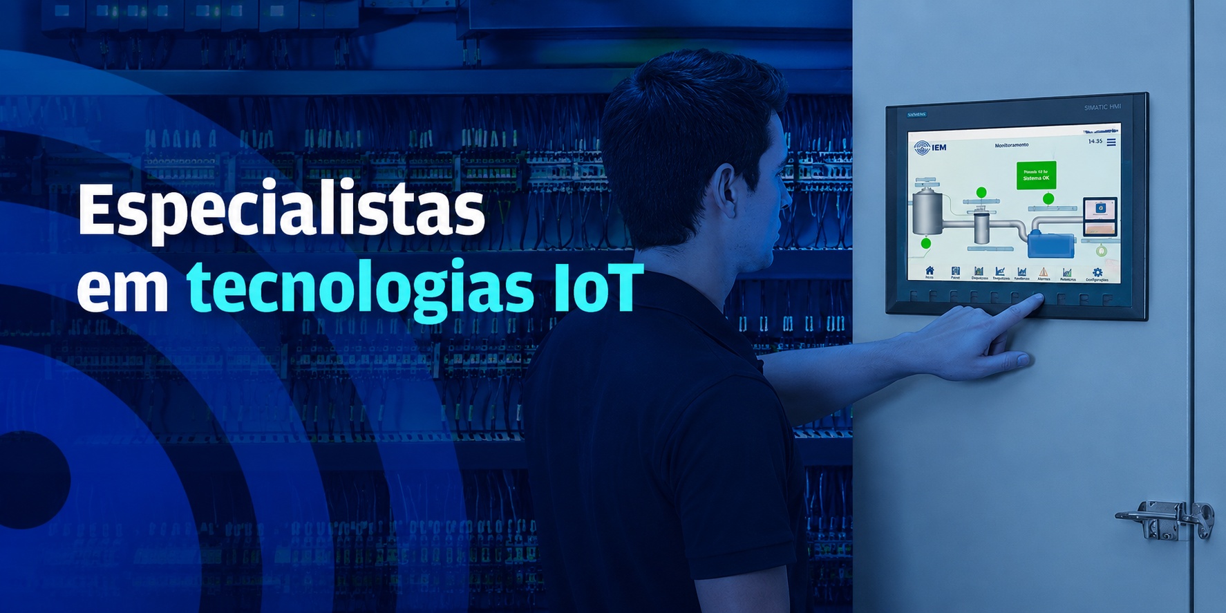 Especialistas en tecnologias IoT. Teste operacional gratuito